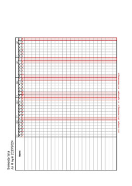 Semesterlista jul & nyår