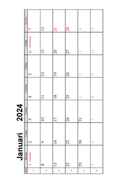 Kalender År Månad